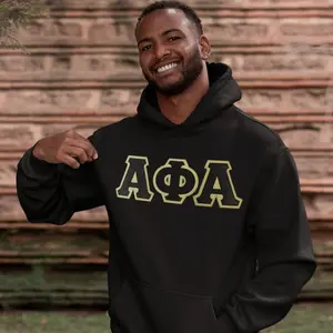 Alpha Phi Alpha Letters Hoodie