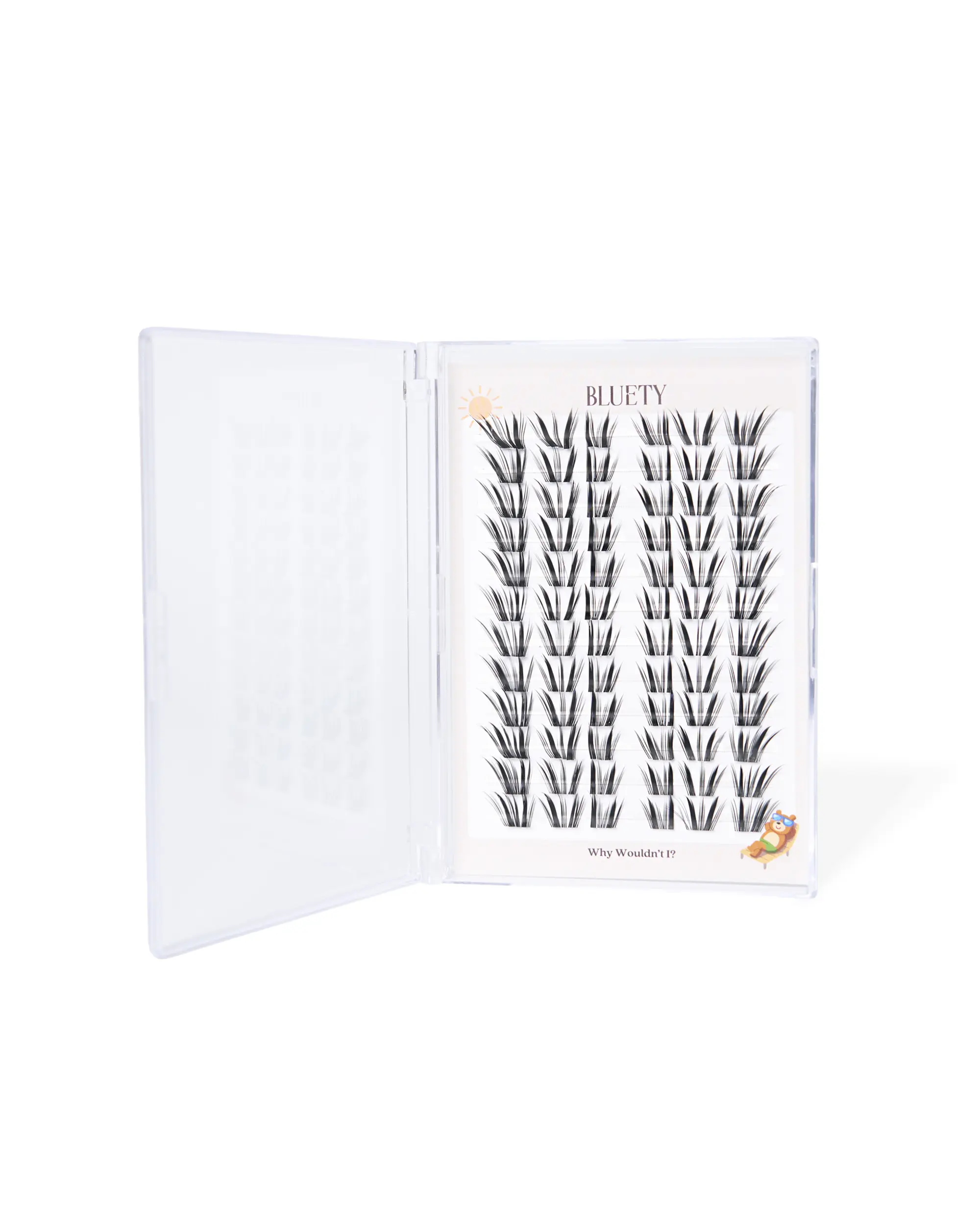 Why Wouldn’t I? | 13mm Natural Lash, Wispy Lashes, Invisible Band, Vegan, Cruelty Free, Reusable