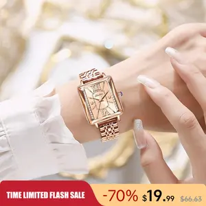 Elegant Luxury Women's Watch – Ins-Inspired Minimalist Style, Adjustable Strap, 30M Water Resistance, Elegant Stylish & Unique, Ideal Unique Gift Option