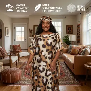 Women's Colorblock Print Long Scarf & Poncho Set, Casual Soft Comfortable Shawl for Beach Vacation, Beach Cover Ups, Fashion Accessories for Women & Girls