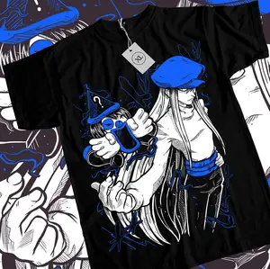 Hunter X Hunter Kite T-Shirt Anime Manga HxH Black T-Shirt,All Size color