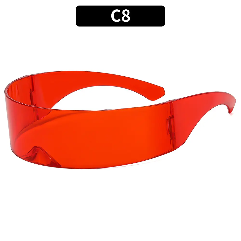 C8-red Frame Red Film