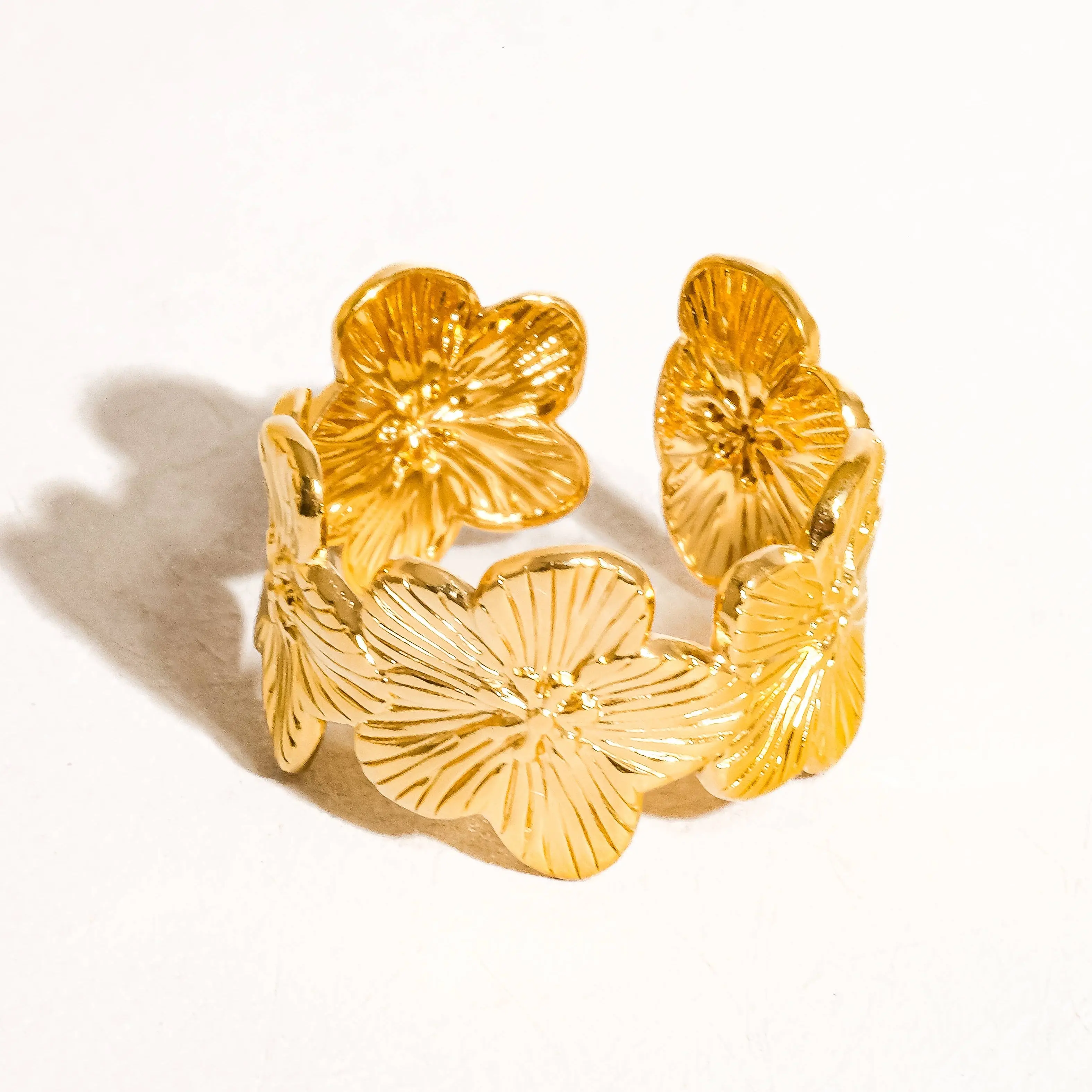 The Marigold Ring | 14k gold plated stainless steel 