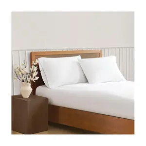 Truly Soft Green Solid Standard Pillowcase Pair