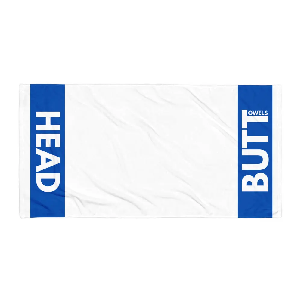Head Butt Beach Towel