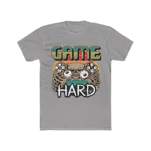 Men's Cotton Crew Tee Casual Shortsleeve Fabric Menswear Short Top Classic Comfy Fitted Polyester