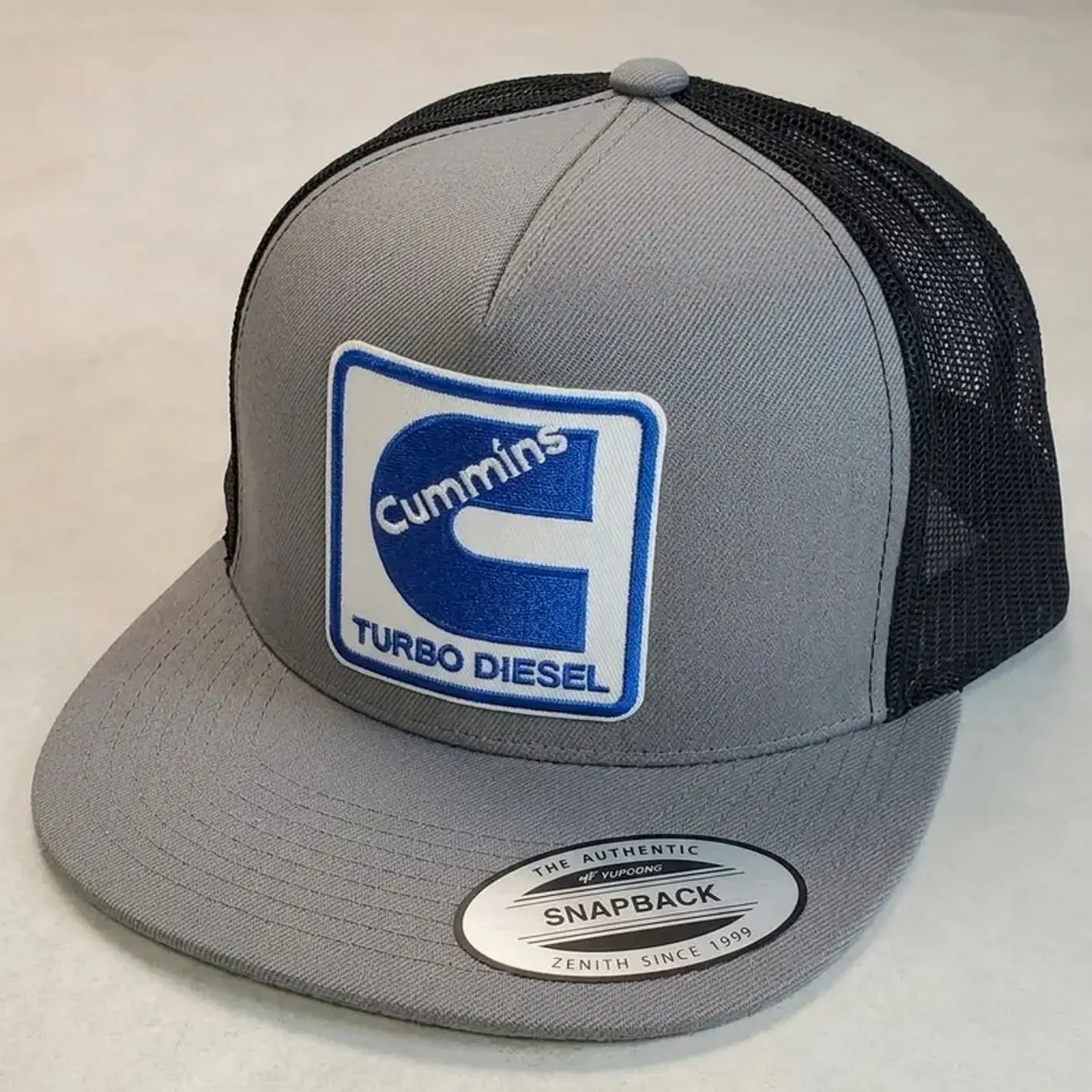 CUMMINS TURBO DIESEL Patch Trucker Hat Embroidered Retro Hat Trucker Hat Many Colors Snapback Hat and Adjustable Fit for Men and Women