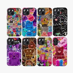 Fuggler Funny Ugly Monster Phone Case, Quirky Plush Creature Aesthetic Compatible with iPhone 17, 16, 15, 14, 13, 12, 11, X & Galaxy