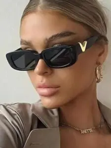 Women's Fashion Sunglasses, Square Frame Design, Frames, Trendy Korean Style, Lenses, New Arrival