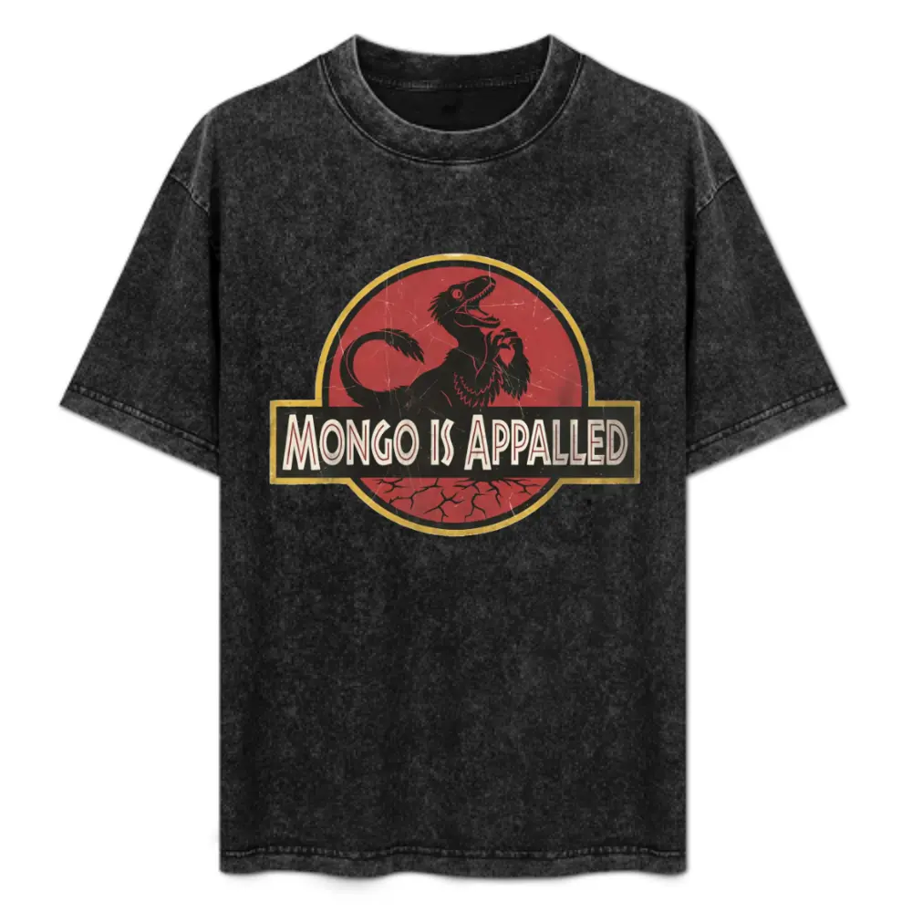 Oversize Cotton Short-Sleeve Round-Neck T-Shirt - Mongo Is Appalled, Princess Donut, Dungeon Crawler Carl LitRPG Posse Bookish Cute Y2K Streetwear Casual Sports Top Gift, Shortsleeve