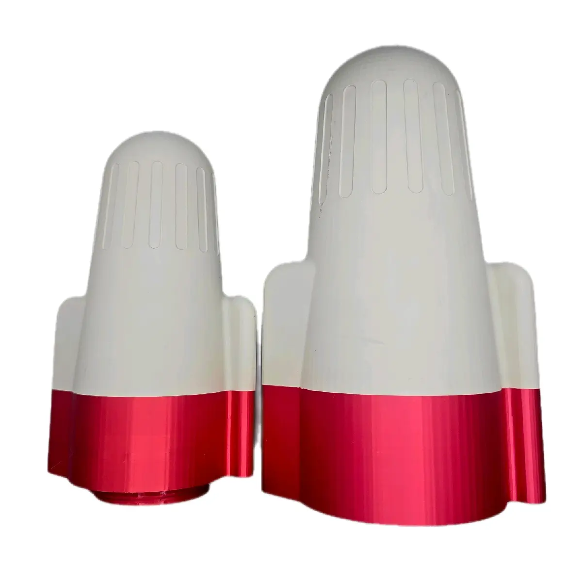 Jumbo Tan and Red Electrical Wirenut Storage Container