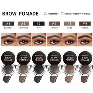 2Pcs/Set Waterproof Eyebrow Gel Stay Put Brow Color Natural Long-Lasting No Smudge Brow Glue Eyebrow Color that Fills and Shapes Brows Womens cosmetics holiday gift