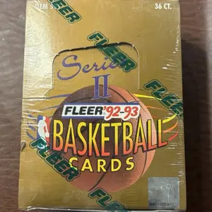 Fleer 1992-93 Series II Basketball Cards - 15 cards Collectible Trading Card Pack