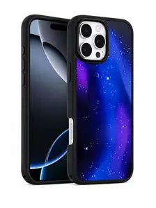 OtterBox iPhone 16 Pro Max Symmetry Series Case - Nebula Night Black With MagSafe