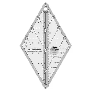 Creative Grids 60 Degree Mini Diamond Ruler