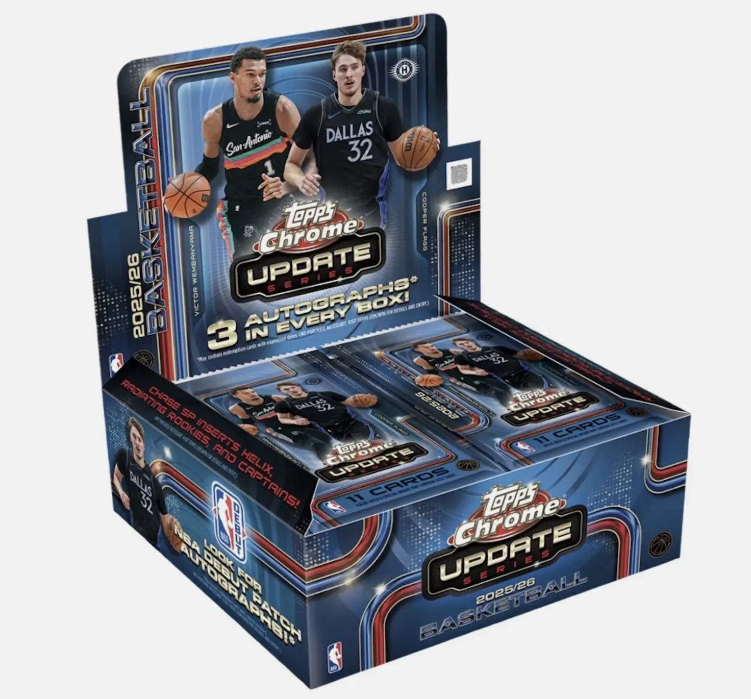 2025-26 Topps Chrome Update NBA Jumbo
