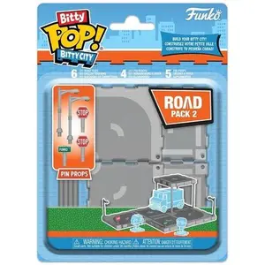 Funko Bitty City: Construction - Road Kit  [COLLECTIBLES] Vinyl figurine/statue, Collectible