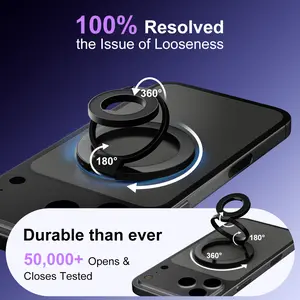 Universal 360° Magnetic Phone Mount for Gym – Strong Workout Holder Fits All Phones, No Shake