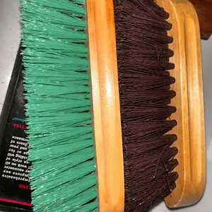 Engraved horse brush