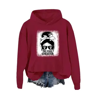 Gen X The Feral Generation Unisex Hoodie, Funny Messy Bun Graphic, Retro 80s 90s Attitude Apparel, Long Sleeve Hooded Sweatshirt for Men and Women, Perfect Fall Winter Gift, Made in USA 34.jpg