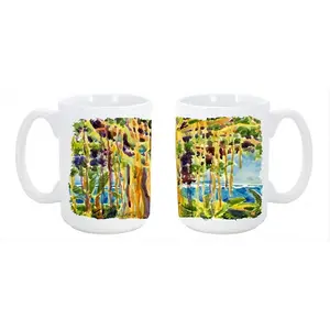 Carolines Treasures  Tree - Banyan Tree Dishwasher Safe Microwavable Ceramic Coffee Mug 15 oz.