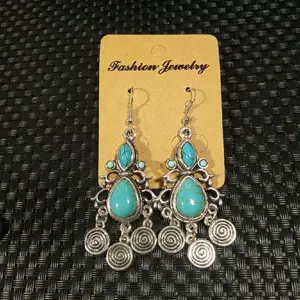 Antique Stone earrings for Women Vintage Style Elegance Unique Charm Statement Piece Perfect for Casual Outings or Special Events