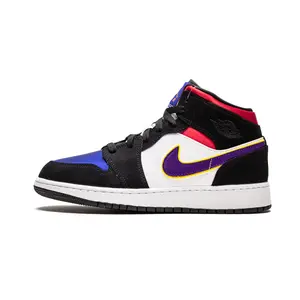 Air Jordan 1 Mid GS "Laker Top 3" BQ6931 005