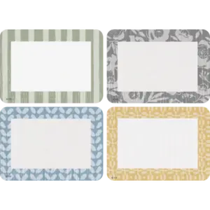 NAME TAGS: CLASSROOM COTTAGE