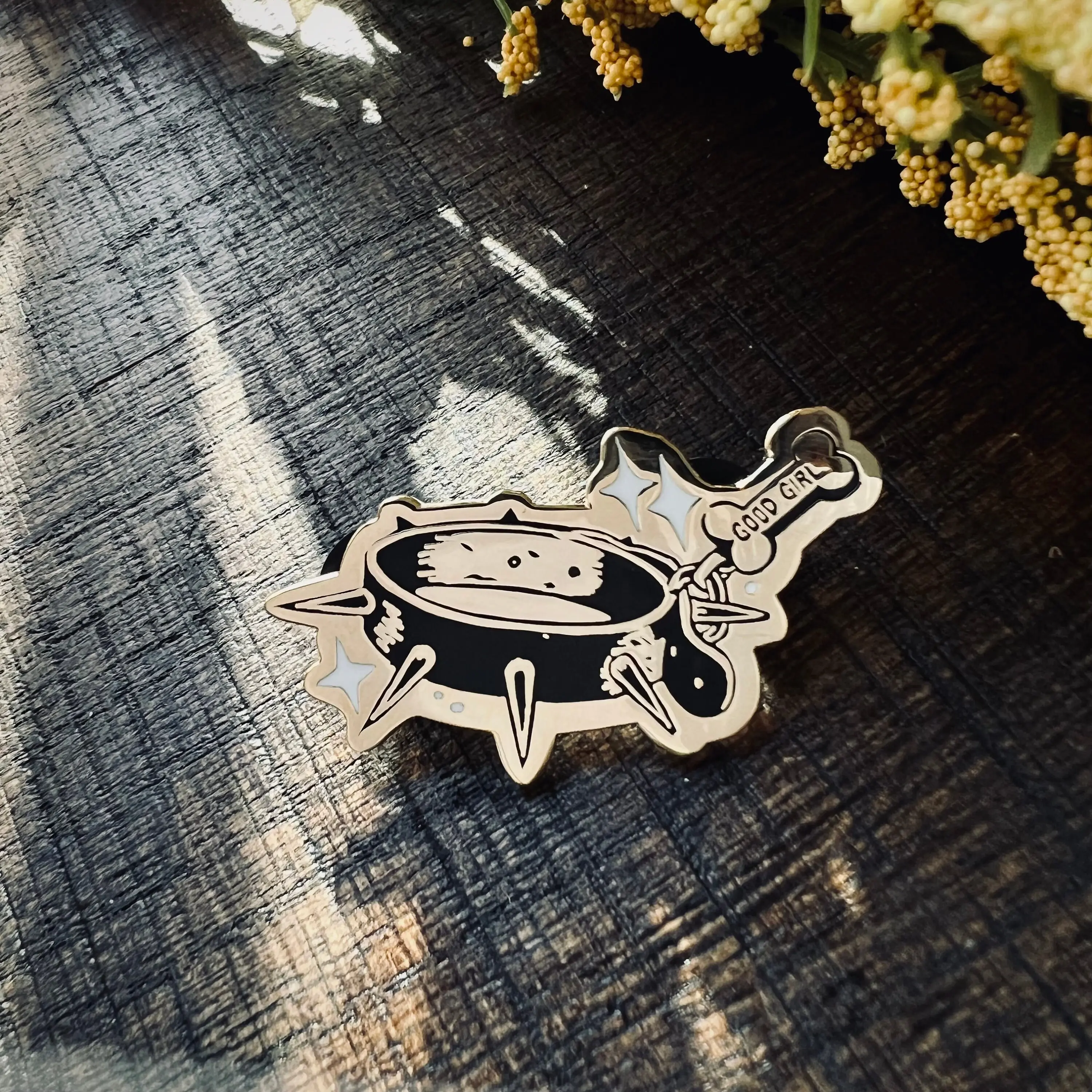 Good Girl Collar Pin