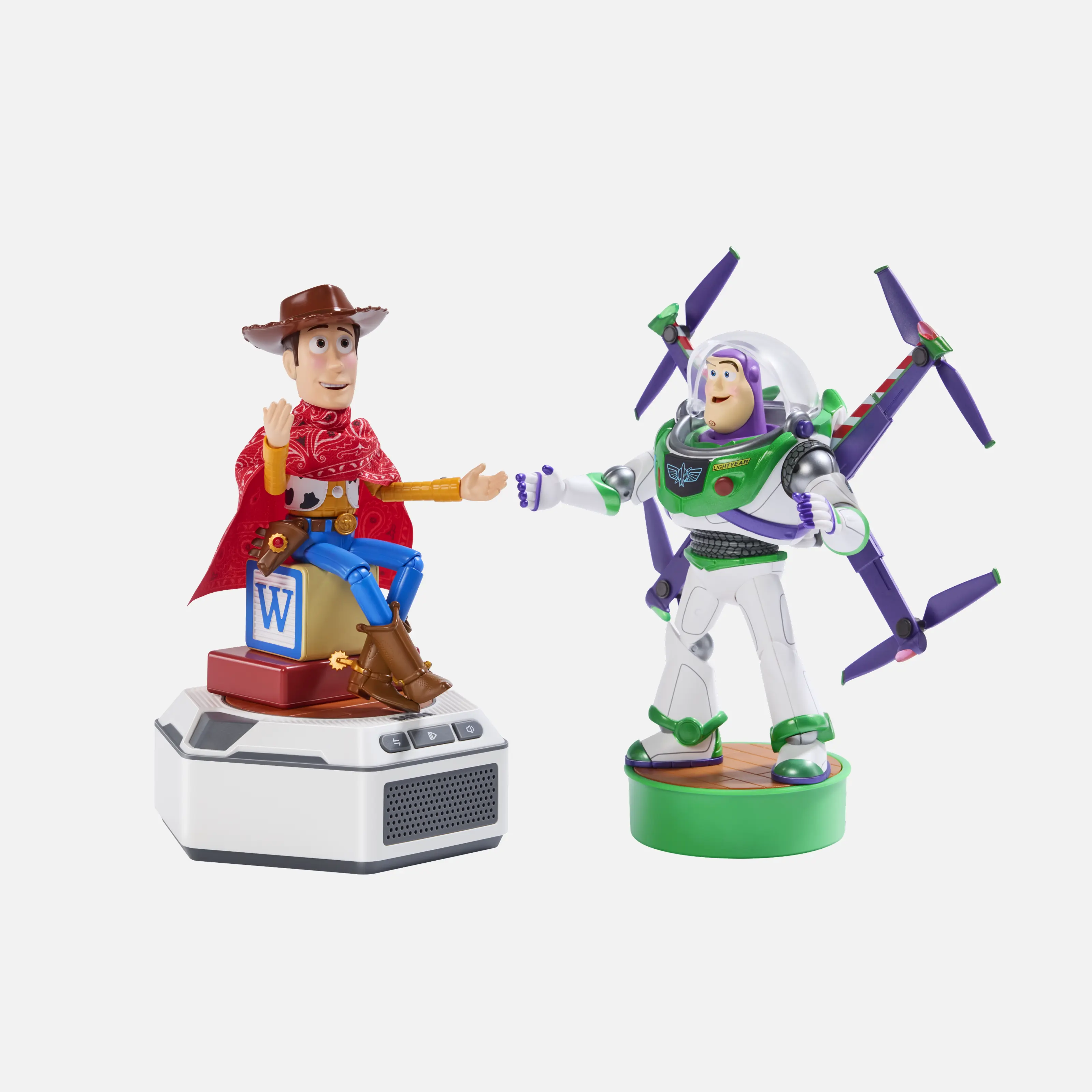 Robosen Mini Robot - Toy Story 5 Hi-Tech Buzz Lightyear & Woody Set