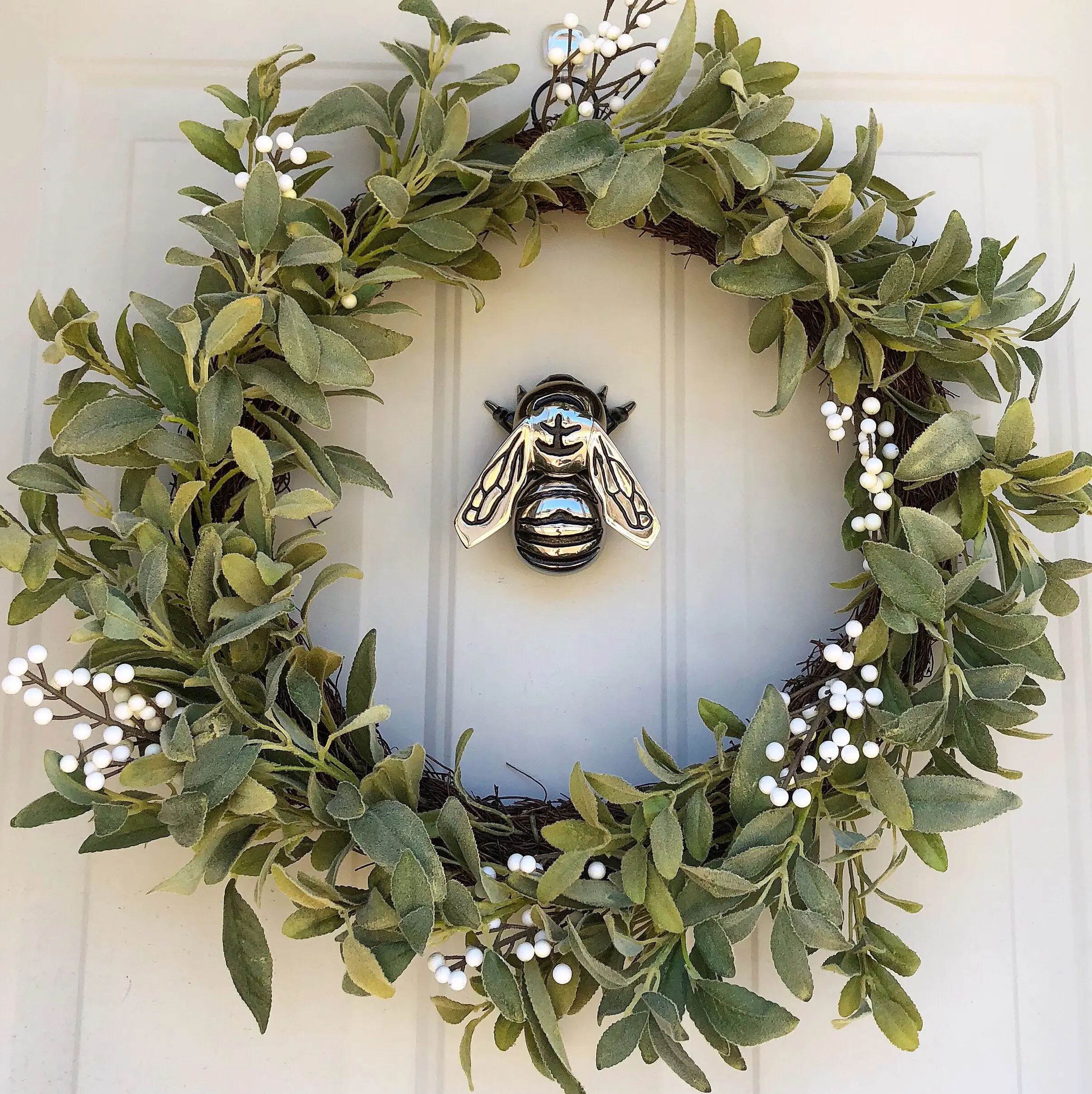 Bumblebee Door Knocker by Michael Healy - Handcrafted, Easy Install , Decor, Gift