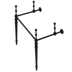 Edwardian 22" x 19" Brass Console Sink Legs