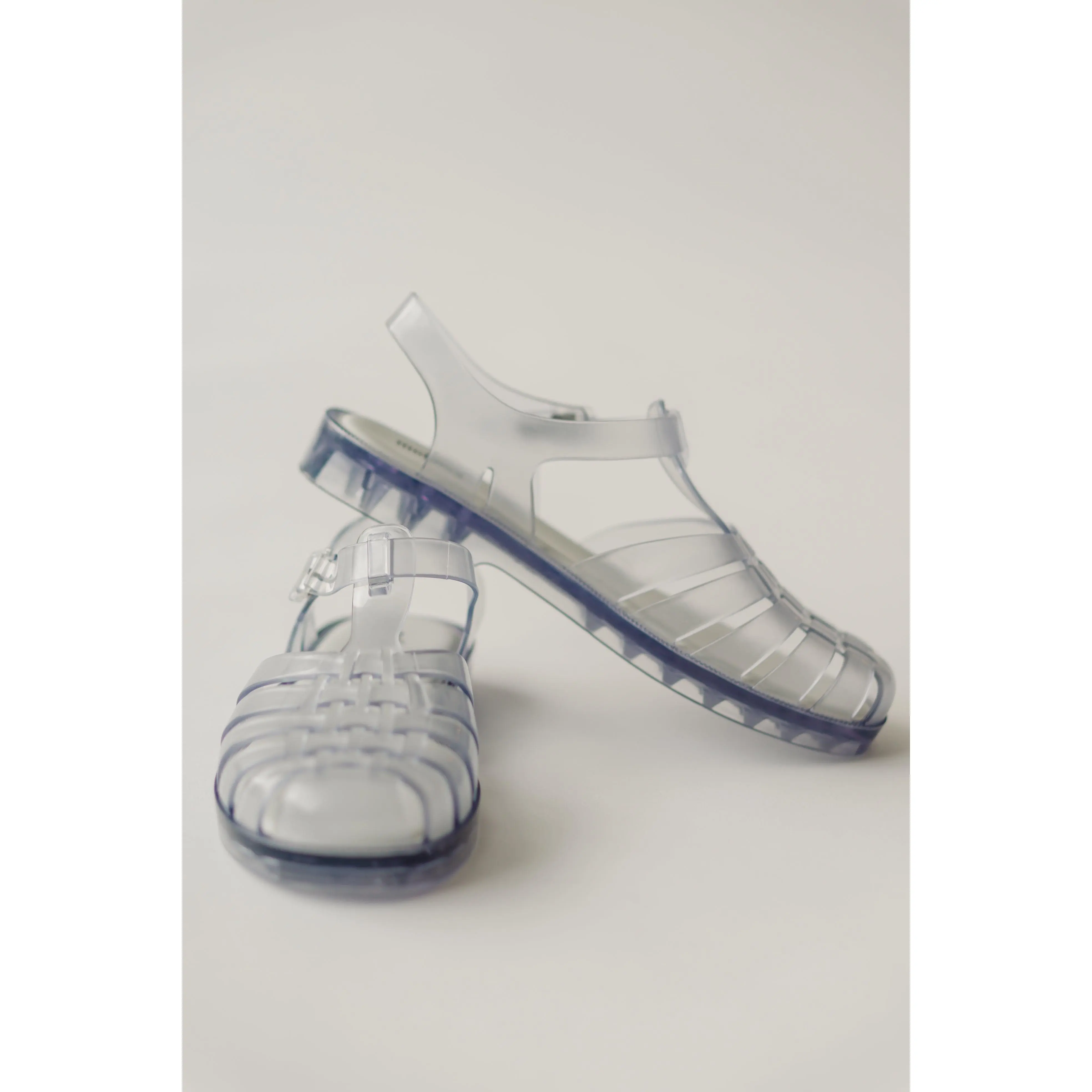 Melissa: The Possession Jelly Sandal in Clear Melissa: The Possession Jelly Sandal in Clear