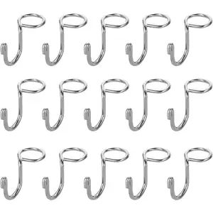 15 count Hanger Hooks Extender Clothes Connector Space Saving Triangles for Hangers Connectors Extenders Closet Organizer Hooks Fits  Standard Hangers Maximize Wardrobe Space