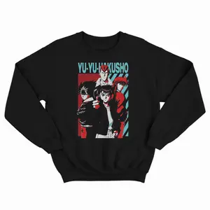 Yu Yu Hakusho Gang All Character  Japan Anime Funny T shirt, Sweatshirt
