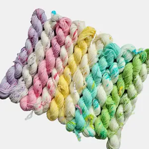 Confetti Mini Yarn Striping Set of 10 Coordinating Colors
