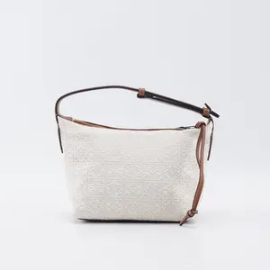 Pre-owned Loewe canvas Tote Bags Cubi Small Anagram tote Bag BGP213583