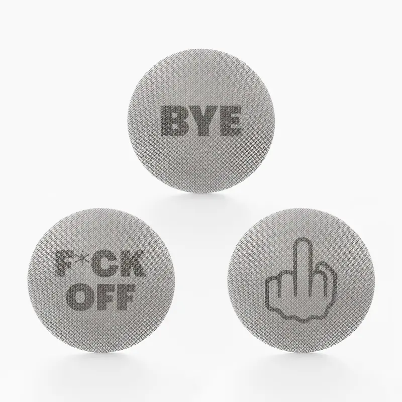 FLUR Mad Pucks (3 Pack) – Espresso Puck Screens – Fits Breville, Ninja & Most Popular Machines – Compatible with 51mm, 53.3mm & 58.5mm Portafilters – 316 Stainless Steel – 1.7mm Thickness – Reusable & Easy to Clean