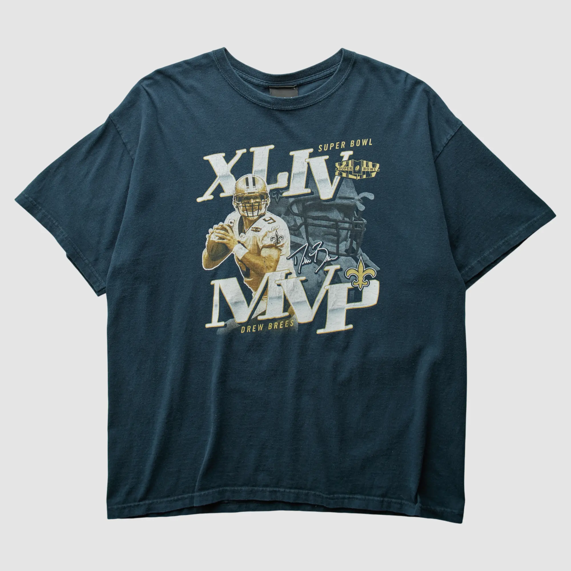 New Orleans Saints 2010 T-Shirt - Navy - S