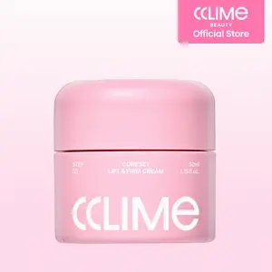 [CCLIME OFFICIAL] CoreSet Lift & Firm Cream with 8 Peptide Complex and Collagen, Moisturizer for Firming & Elasticity, Hydrating Face Cream for Fine Lines, Korean Skincare (1.76 Fl Oz)