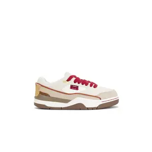 Jordan Flight Court SE Sneaker in Sail, Metallic Gold & Dusty Peach