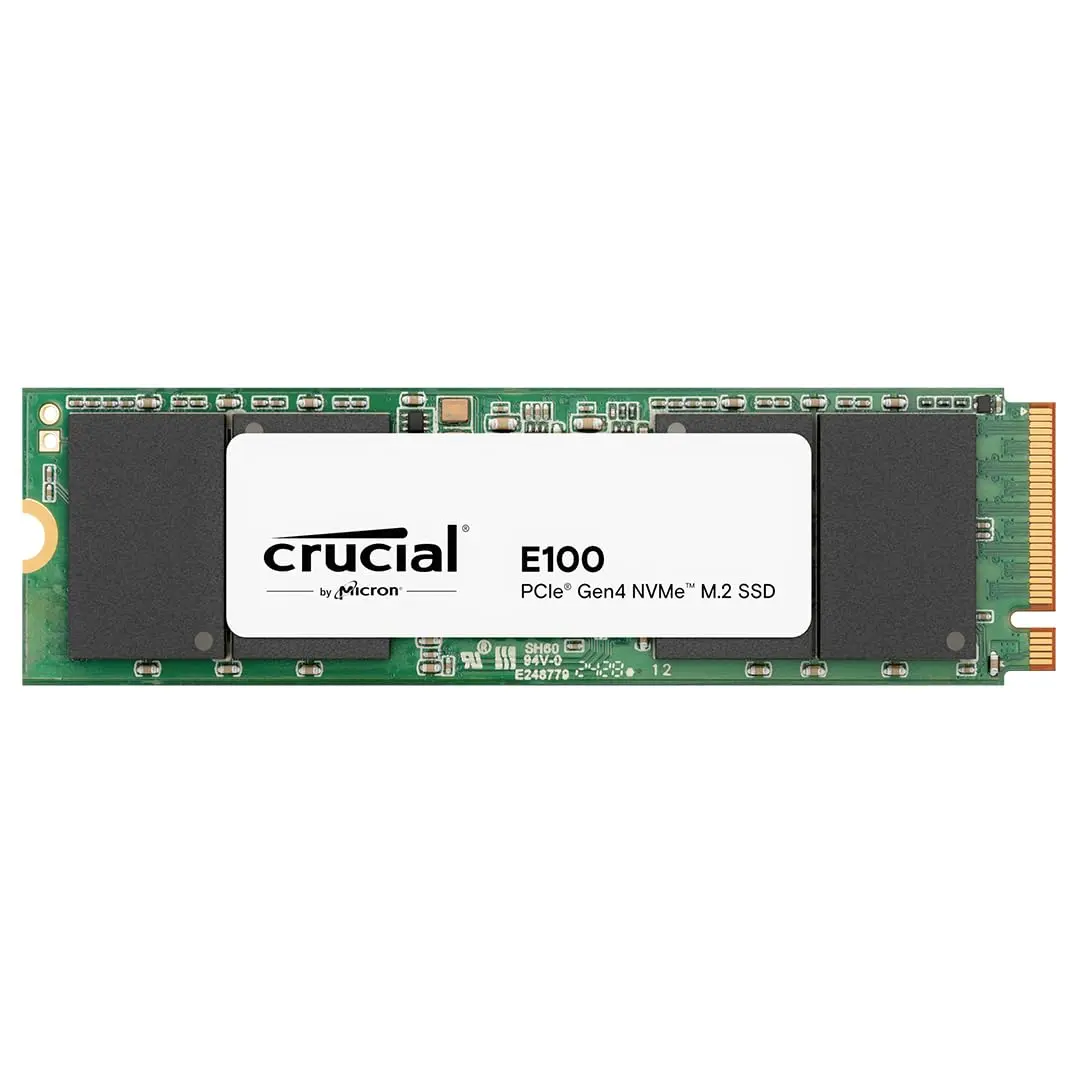CRUCIAL E100 1TB PCIe NVMe m.2 2280 Internal Solid State Drive CT1000E100SSD8