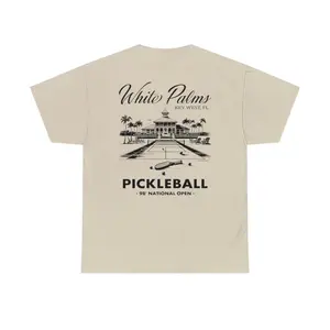 White Palms Key West Florida Pickleball T-Shirt