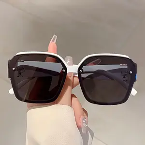 Women'S Oversized Glasses - Large Frame Fashion Eyewear with Studded Details, Non-Prescription Decorative Glasses for Everyday & Formal Outfits - Chic Women'S Accessories (Black/ Tortoiseshell/), Stylish Frames, Trendy Design, Durable Const