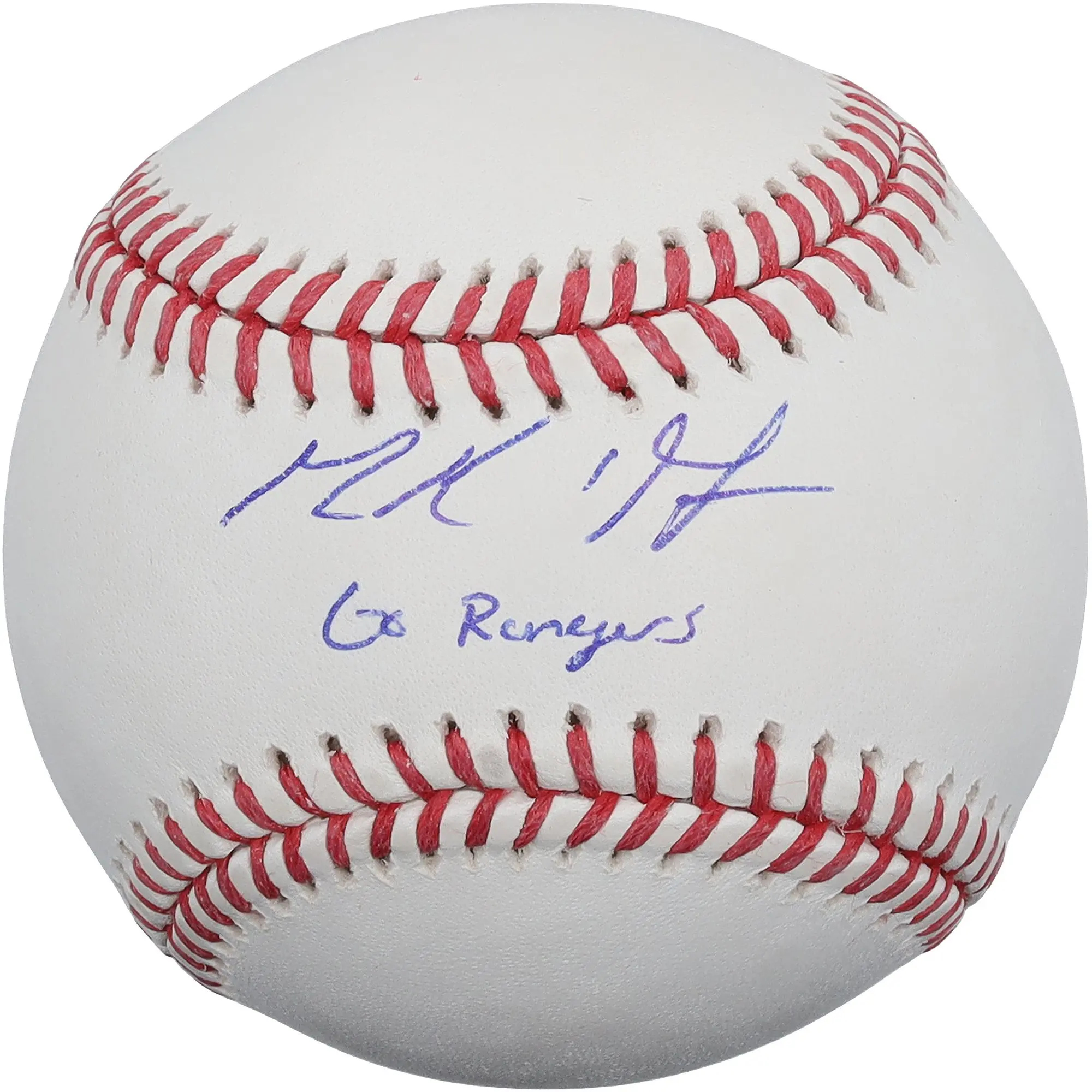 MacKenzie Gore Texas Rangers Autographed Baseball with "Go Rangers!" Inscription - Fanatics Authentic Certified