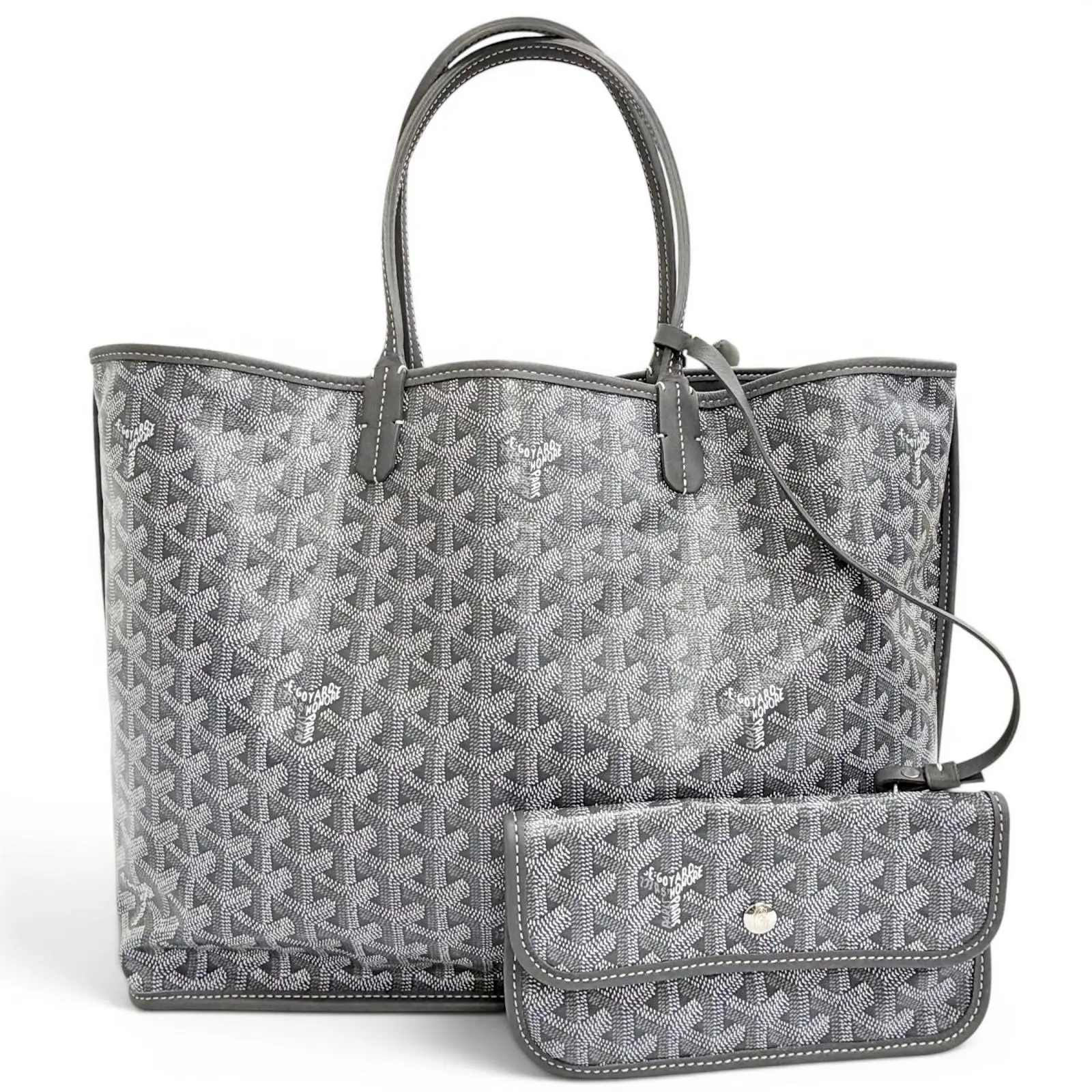 Pre-owned Goyard Canvas Tote Bags Saint Louis Ange Tote Bag