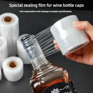 Wine Bottle Sealing Film 1.18 Inches Width 9055.12 Inches Length Anti-Running Anti-Evaporation Special Sealing Film for Wine Bottle Caps