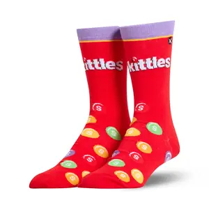 Skittles Pile Men's Crew Socks