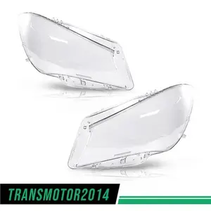 Fit For 2013-2016 Mercedes-Benz W117 Clear Headlight Lens Covers Left+Right Side G-PLUS