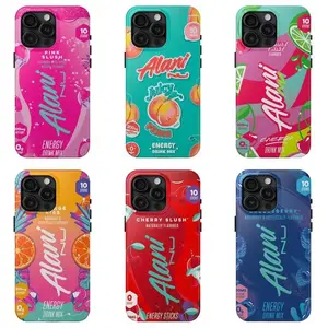 Alani Phone Case, Energy Drink Tough Case, Favorites orange kiss variety, Trendy Preppy Custom Fit for iPhone 17, 16, 15, 14, 13, 12, 11 Pro Max Plus. Energy Core Alani Vibe Drop Tested Armor Cover